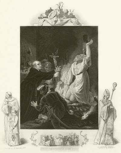 Das Martyrium von Erzbischof Cranmer von Robert Smirke